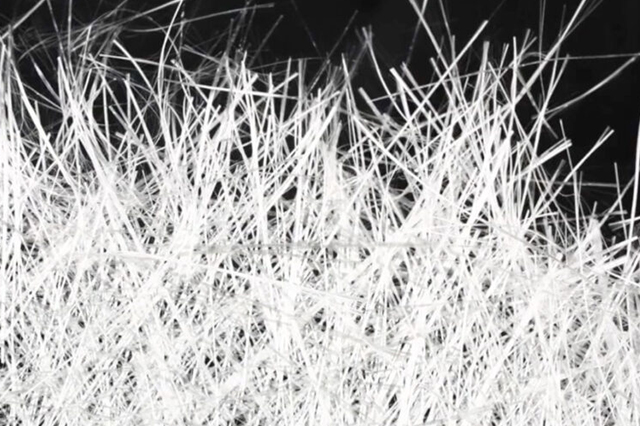 Glass fibers under an electron microscope? This is what SEM images look like.
